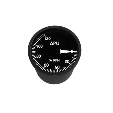 49mm / 2" APU Drehzahl Indicator 
