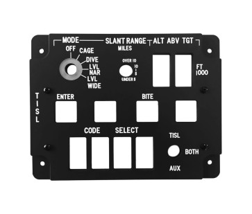 A10C TISL Control - Lightplate + Backplate