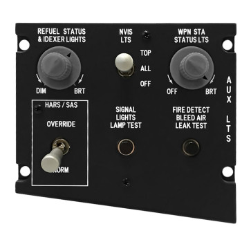 A10C Auxiliary Lighting Panel - inkl. Hardware