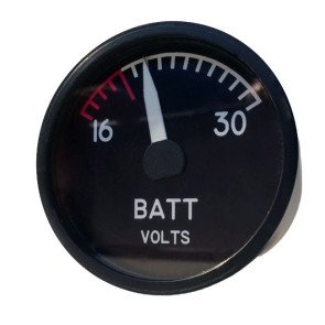 49mm / 2" Batterie Voltmeter Indicator