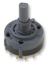Rotary switch two positions 1 pole index 90°