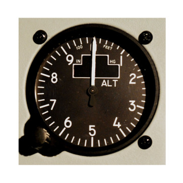 Altimeter sigle pointer with OLED STD Type 1