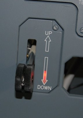 A320 Gear Lever - backlighted